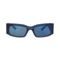 Balenciaga Square Sunglasses — Blue