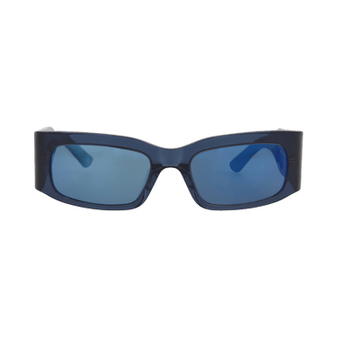 Balenciaga Square Sunglasses — Blue