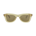 Bottega Veneta Square Sunglasses — Brown