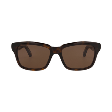 Balenciaga Square Sunglasses — Brown