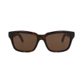 Balenciaga Square Sunglasses — Brown