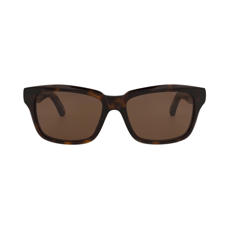 Balenciaga Square Sunglasses — Brown