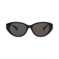 Balenciaga Round Sunglasses — Black