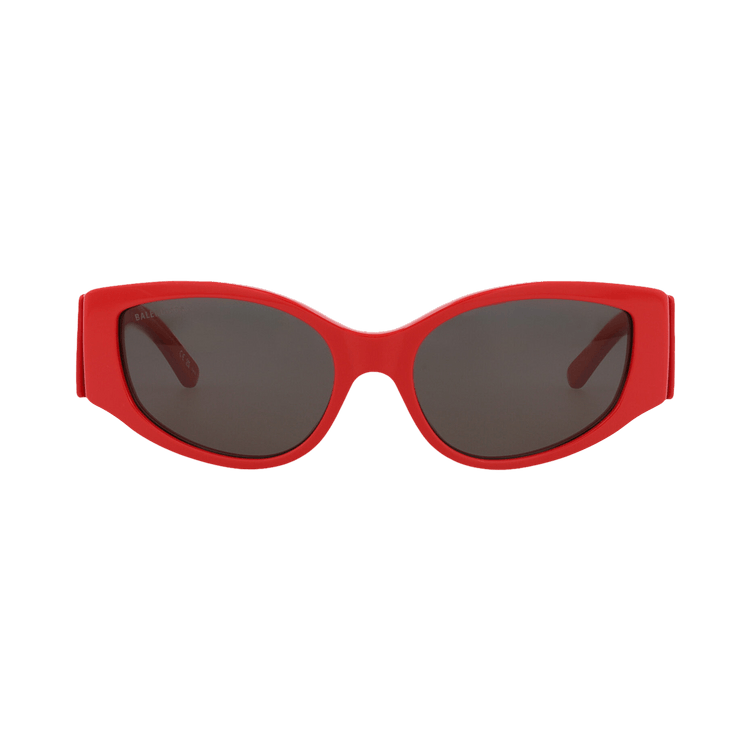 Balenciaga Cat Eye Sunglasses — Red