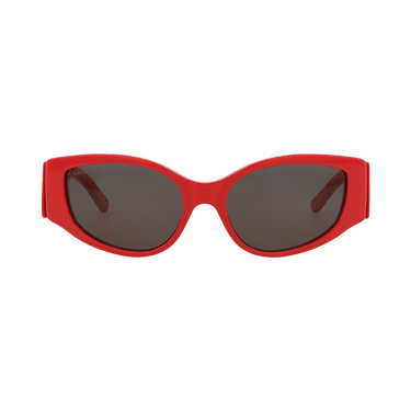 Balenciaga Cat Eye Sunglasses — Red