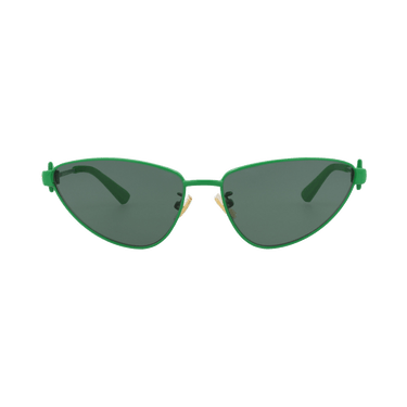 Bottega Veneta Cat Eye Sunglasses — Green