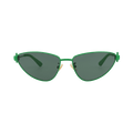 Bottega Veneta Cat Eye Sunglasses — Green