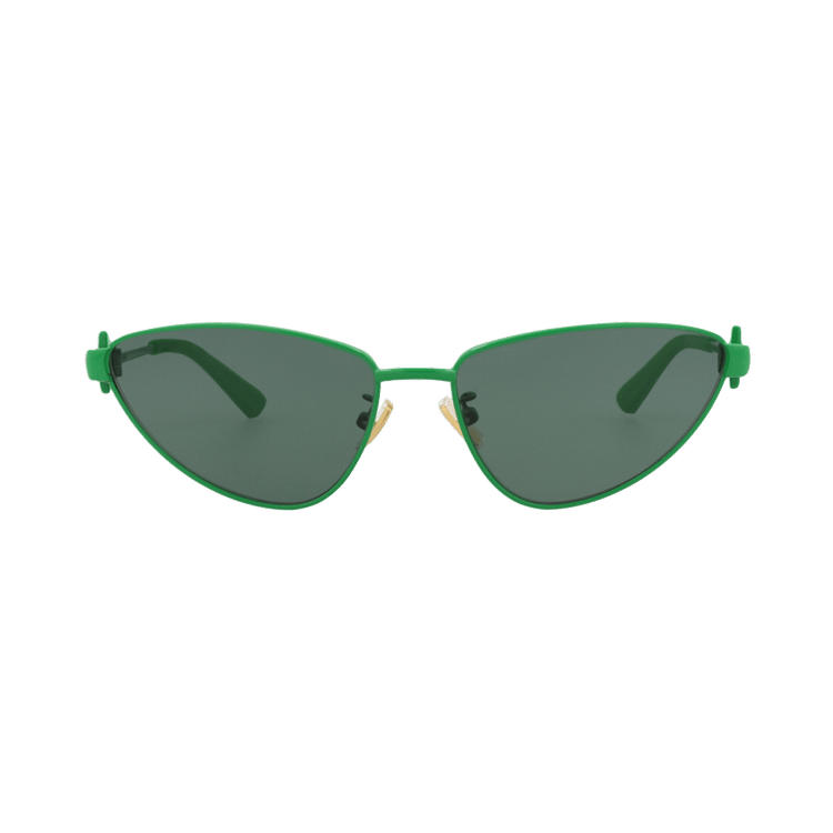 Bottega Veneta Cat Eye Sunglasses — Green