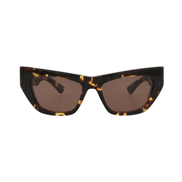 Bottega Veneta Cat Eye Sunglasses — Brown