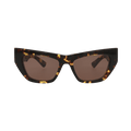 Bottega Veneta Cat Eye Sunglasses — Brown