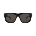 Bottega Veneta Square Injection Sunglasses — Black