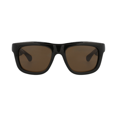 Bottega Veneta Square Injection Sunglasses — Brown