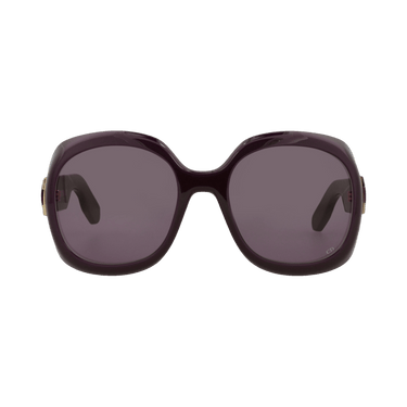 Dior Round Injection Sunglasses — Red