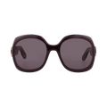 Dior Round Injection Sunglasses — Red