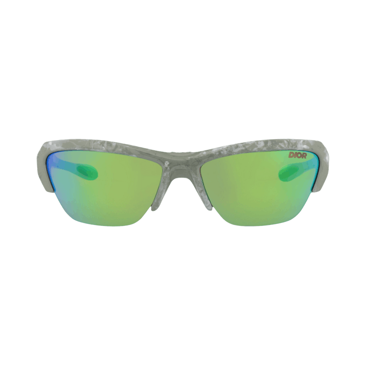 Dior Shield Injection Sunglasses — Green