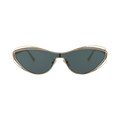 Dior Cat Eye Sunglasses — Gold