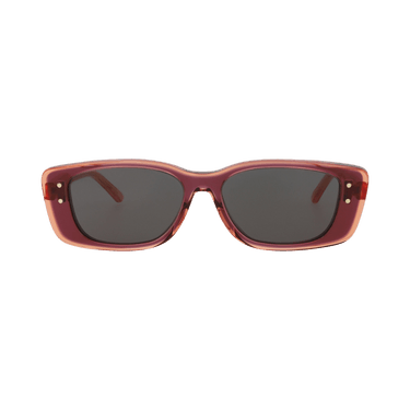 Dior Square Sunglasses — Red
