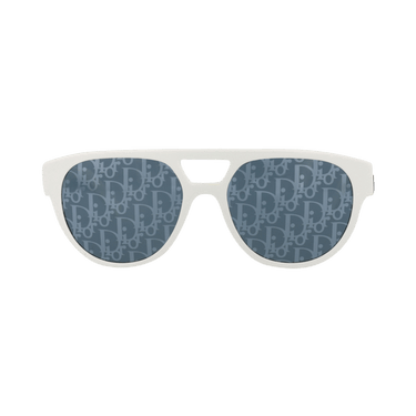 Dior Aviator Sunglasses — White