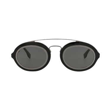 Fendi Aviator Sunglasses — Black