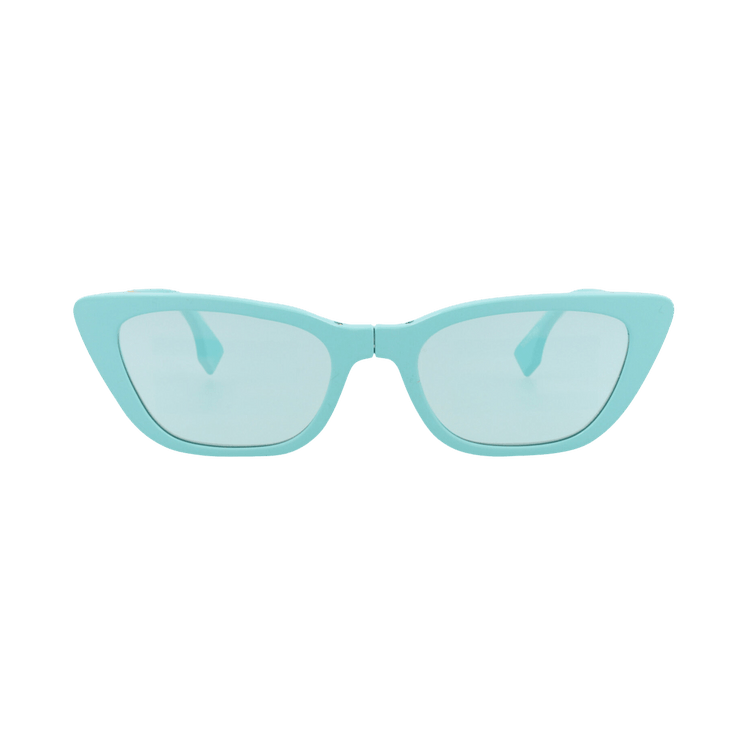 Fendi Cat Eye Injection Sunglasses — Blue