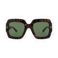 Gucci Square Bio Sunglasses — Brown