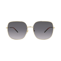 Gucci Square Sunglasses — Gold