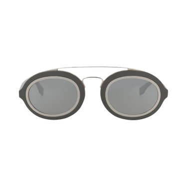Fendi Aviator Sunglasses — Grey