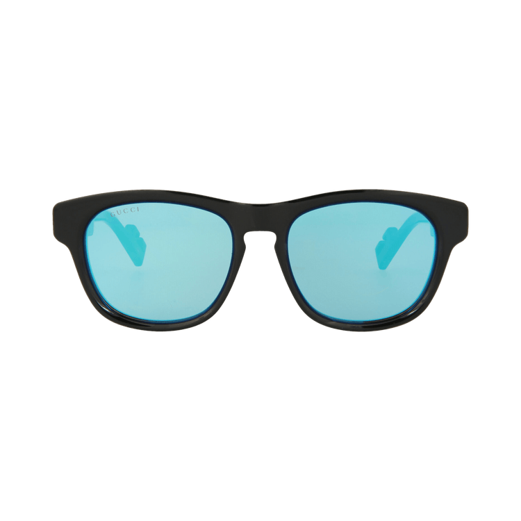 Gucci Round Injection Sunglasses — Black