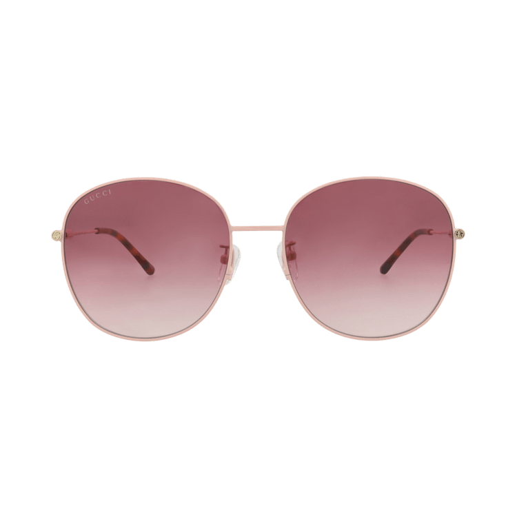 Gucci Round Sunglasses — Pink