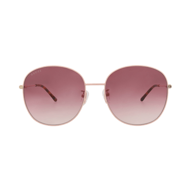 Gucci Round Sunglasses — Pink