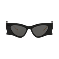 Gucci Cat Eye Sunglasses — Black