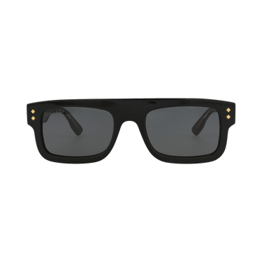 Gucci Square Sunglasses — Black