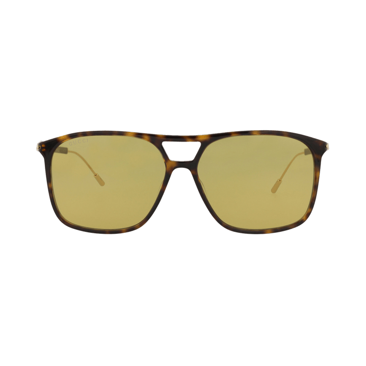 Gucci Aviator Sunglasses — Brown