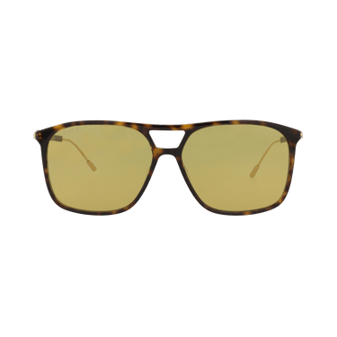 Gucci Aviator Sunglasses — Brown