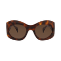 Gucci Shield Sunglasses — Brown