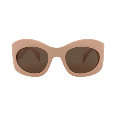 Gucci Shield Sunglasses — Pink
