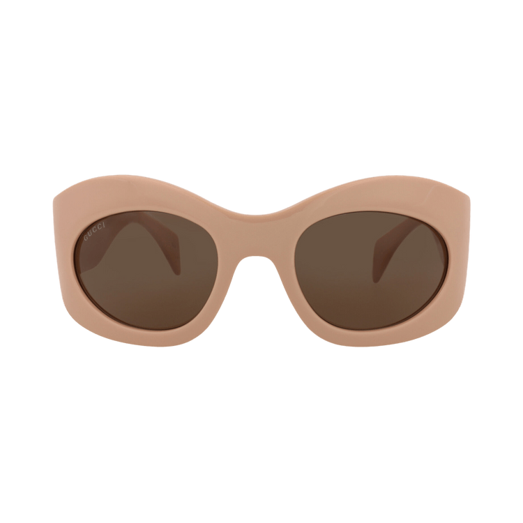 Gucci Shield Sunglasses — Pink
