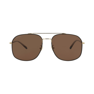 Gucci Aviator Sunglasses — Brown