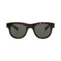 Saint Laurent Round Sunglasses — Brown