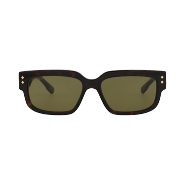 Gucci Square Sunglasses — Brown