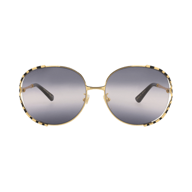 Gucci Round Sunglasses — Gold