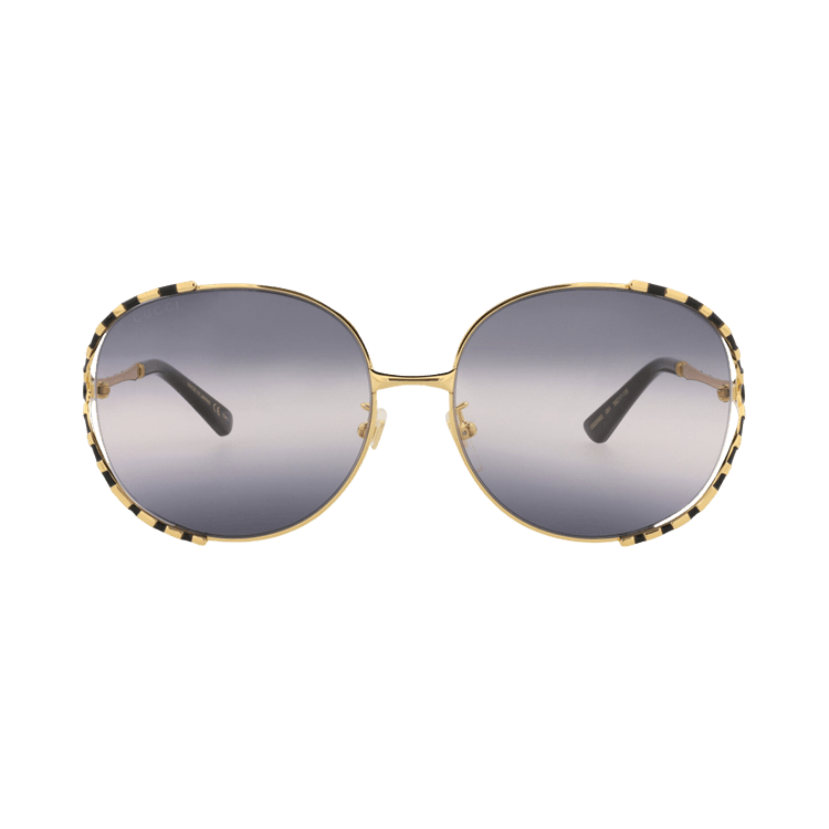 Gucci Round Sunglasses — Gold