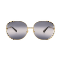 Gucci Round Sunglasses — Gold