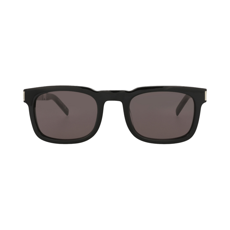 Saint Laurent Square Sunglasses — Black