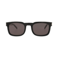 Saint Laurent Square Sunglasses — Black
