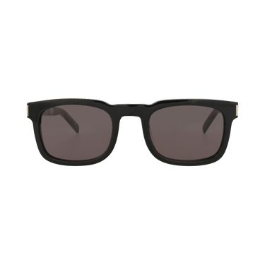 Saint Laurent Square Sunglasses — Black