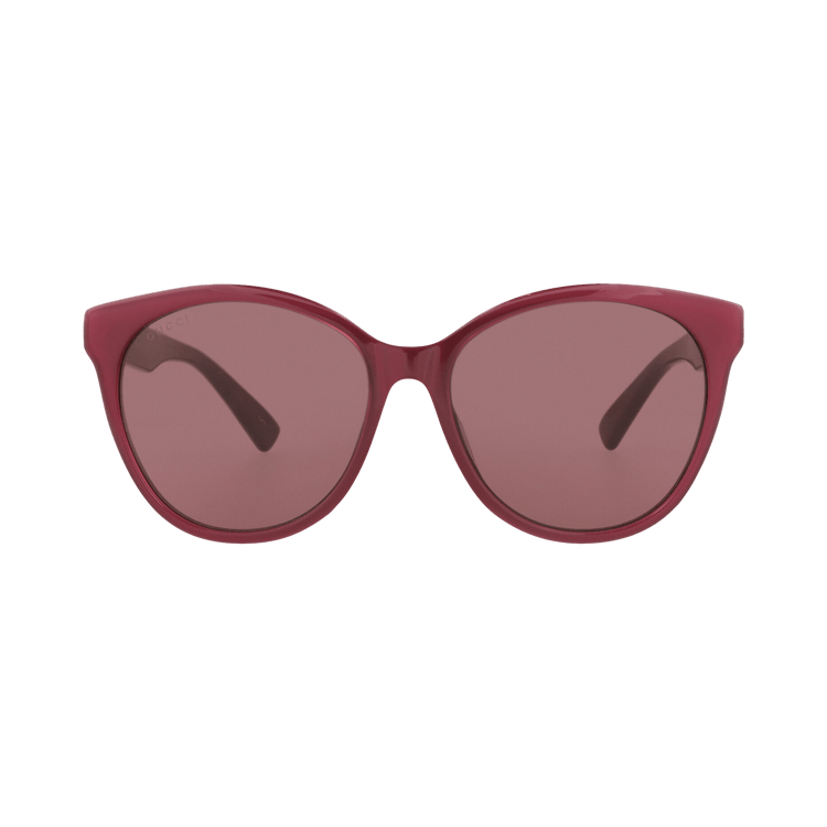 Gucci Round Sunglasses — Red
