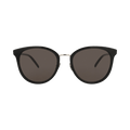 Saint Laurent Round Sunglasses — Black
