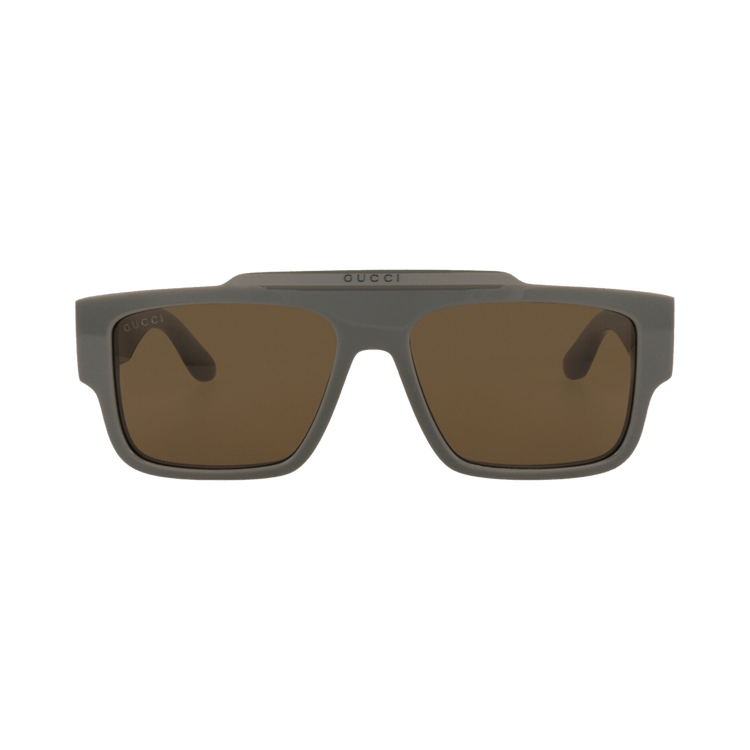 Gucci Square Sunglasses — Grey