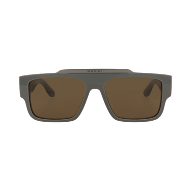 Gucci Square Sunglasses — Grey